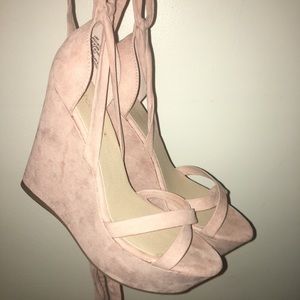 Strappy Wedge Heel